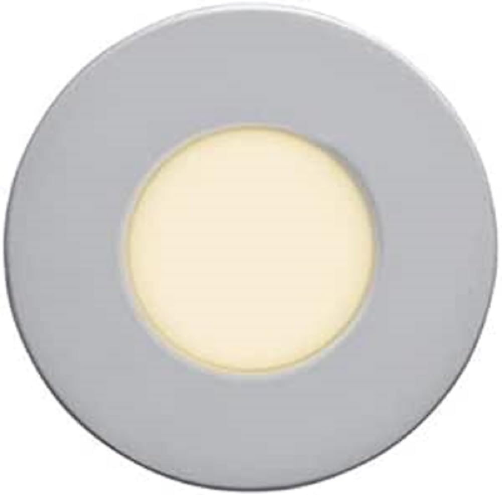Balise LYRA R/WW encastrable 230V au fini chrome mat exclusif