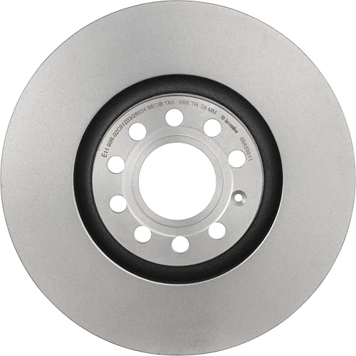 Brembo 09.A598.11 przednia tarcza hamulcowa z lakierem UV, 2 sztuki