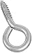 2014BC #0, 2-7/8" Large Screw Eye in Zinc