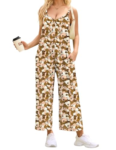 MAKABO Wide Leg Jumpsuits for Womens, Plus Size...