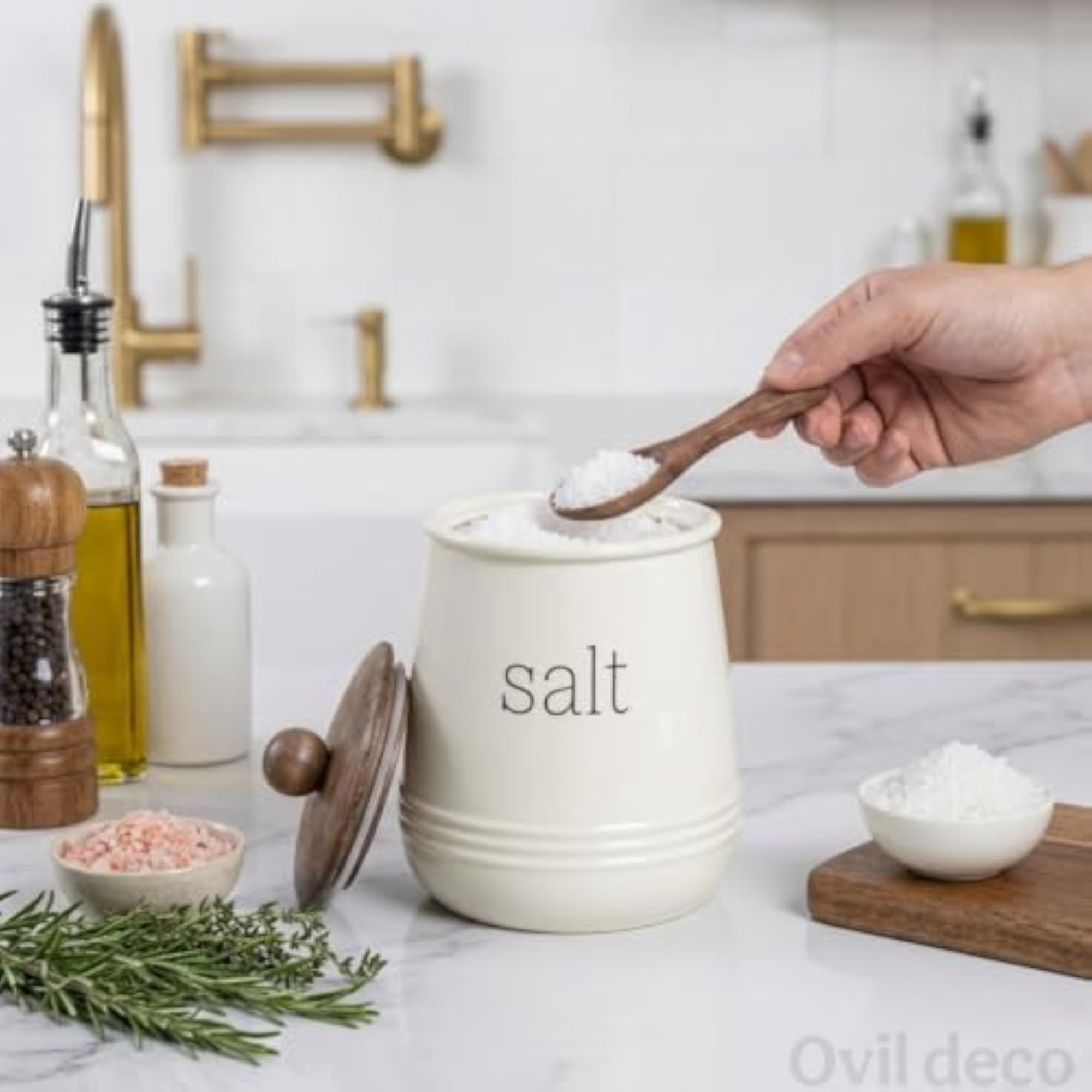 Stylish Airtight Kitchen Storage Container, 1000ml
