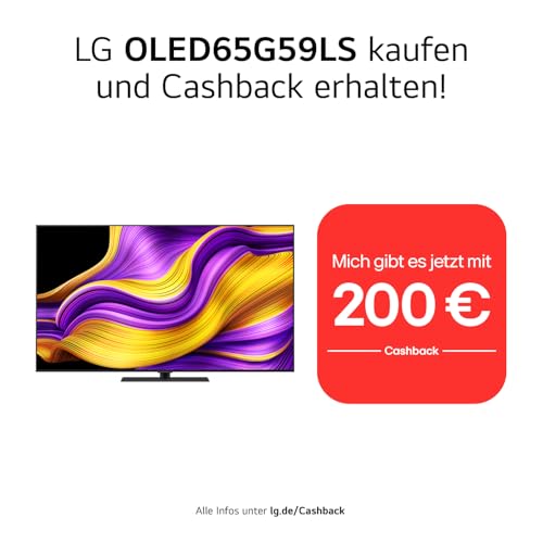 Lg OLED65G59LS TV (165 cm) 4K OLED evo AI TV (α11 Gen2 4K AI Prozessor 65 Zoll – Bild 2
