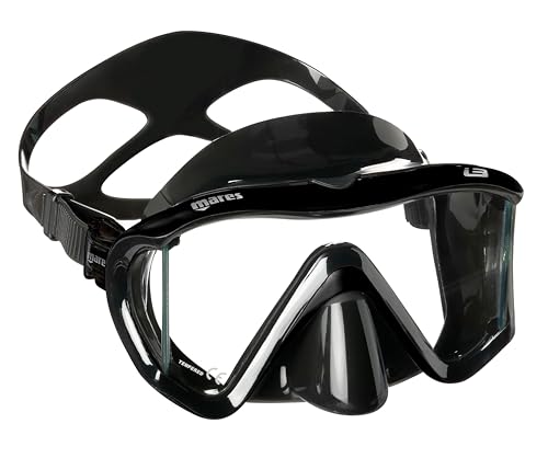 Masque de plongée Mares I3 à vision panoramique trilatérale