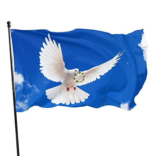 Fahnen und Flaggen Flagge Frieden und Freiheit Flagge Friedenstaube 90x150...