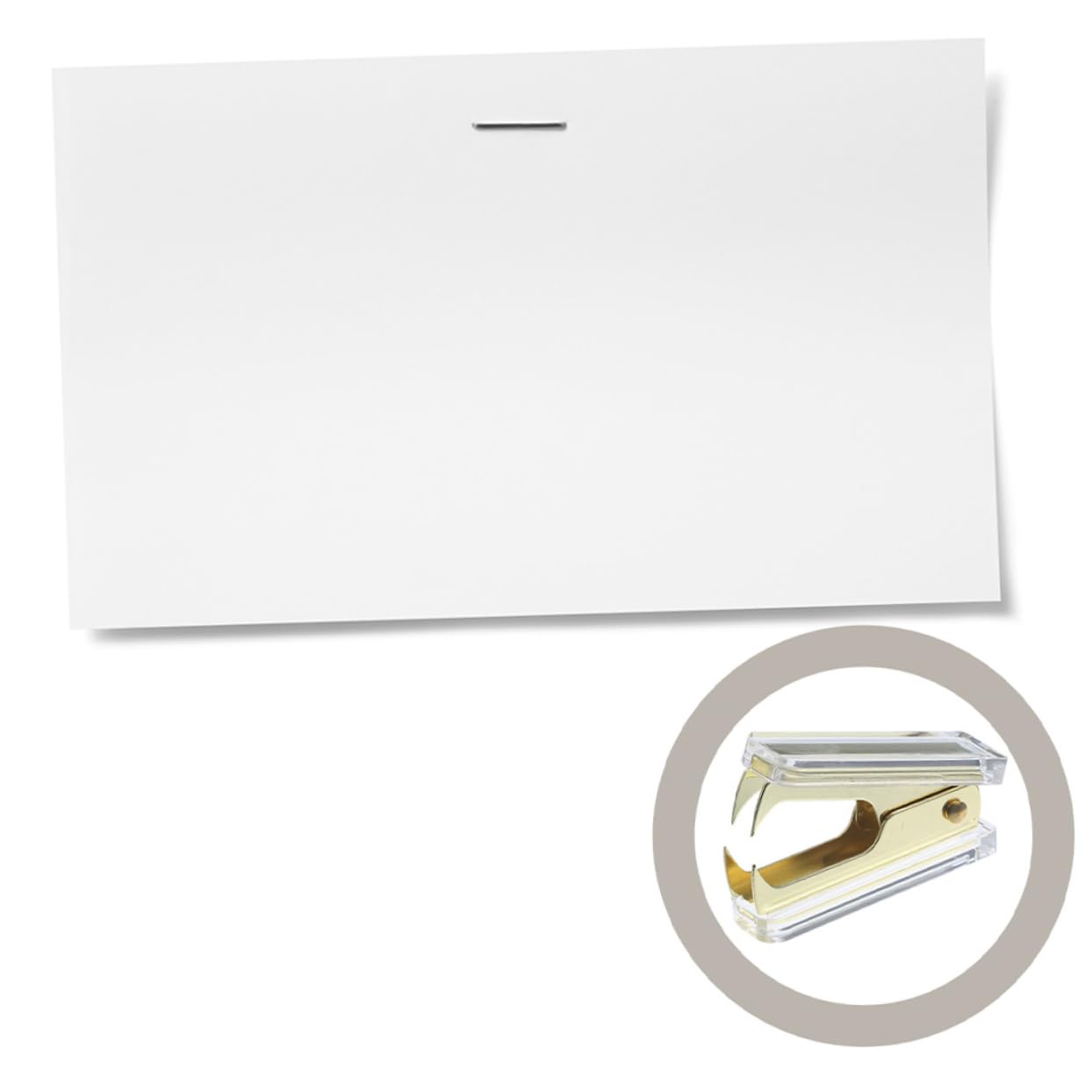 NUOBESTY 4 Set Levapunti Acrilico Per Ufficio Strumento Manuale Per Rimuovere Graffette Design Elegante Oro E Rosa Oro Per Scrivania E Ufficio 2 Pezzi * 4