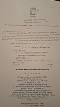 Hardcover Quick Sewing Projects from Placemats (Sewfast Gift Ideas) Book