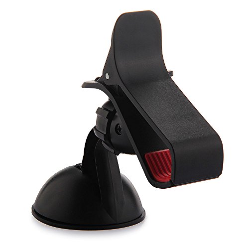 MEMTEQ - Soporte Universal 360° con Ventosa para Teléfono Móvil O GPS Coche - Accesorio para coches