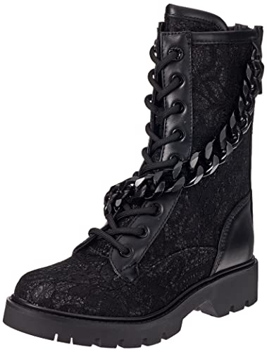 Preisvergleich Produktbild Guess Damen RIPLE Schnürboot, Schwarz, 36 EU