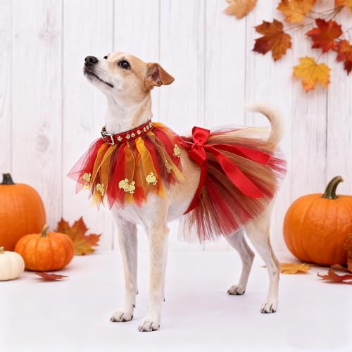 Disfraz de Pavo para Perro y Gato Talla Única miniatura 2