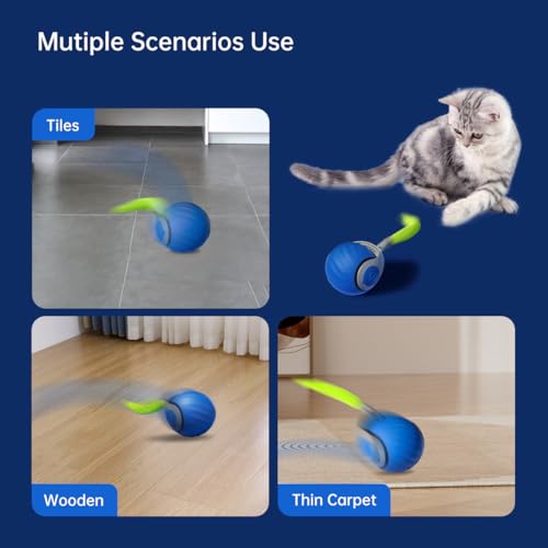 Petgravity Speedy Sprint Rechargeable Smart Cat Ball — view 4