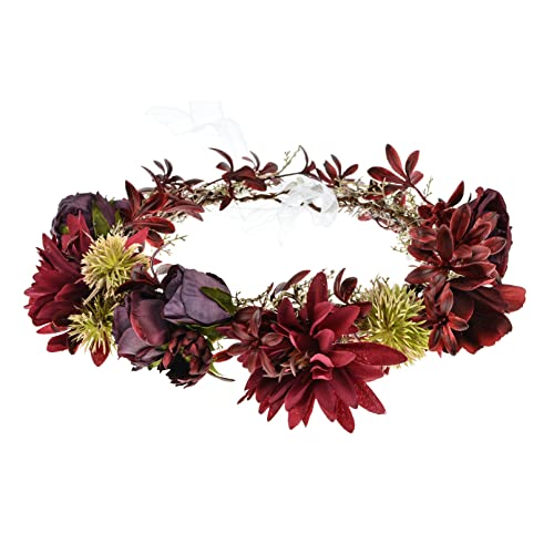 DDazzling Sunflower Flower Crown Eucalyptus Halo...