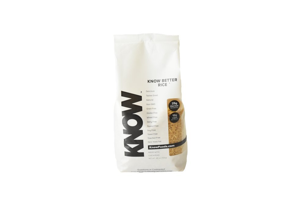 KNOW Foods Chickpea Rice, Gluten Free, Grain Free, Vegan, 1 lb Bag