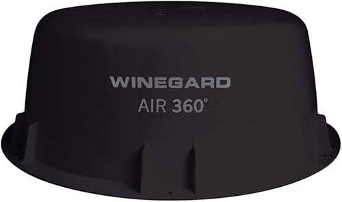 Winegard A3-2035 Air 360 Omnidirectional RV HDTV Antenna, Black, 360 Degree Broadcast Reception