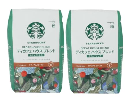 STARBUCKS ディカフェ ハウスブレンド カフェインレス　793g×2袋 Amazon.co.jp: ディカフェ ハウス ブレンド, コーヒー, 793g×2袋