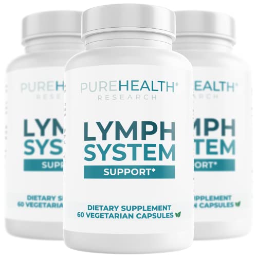 Image of PUREHEALTH RESEARCH Lymph System Support - Lymphatic Drainage Supplement