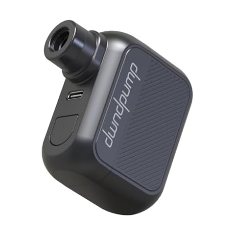 Bike Pump, Mini Electric Bike Pump, 100 PSI Bicycle Tire Pump with Presta and Schrader Valve, Tiny Pump for Road Bikes Cover