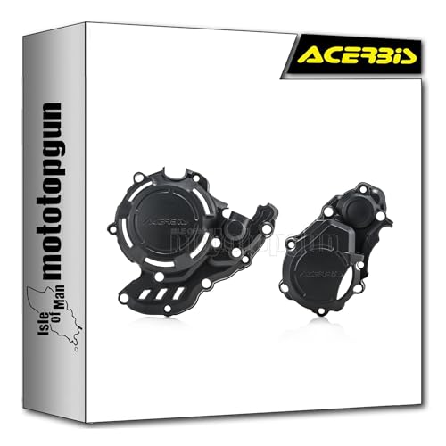 Acerbis 0023469.090 protection moteur pour affronter les pistes en Husqvarna FE 350