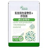 リプサ 乳酸菌生産物質+酢酸菌 約1か月分 T-764 (60粒) サプリメント 春 季節 ムズムズ ズルズル ホコリ 不快感 善玉菌 健康 美容 ダイエット 食生活 生活習慣 野菜不足 国内製造