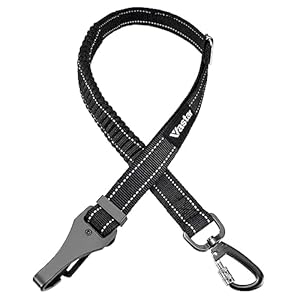Vastar Dog Seat Belt, Dog Car Seatbelts, Adjustable Harness Belts for Car, Pet Leash, Universal Fit for Car Truck SUV