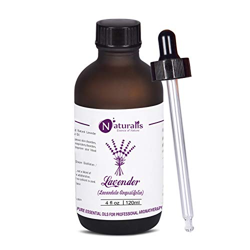 Naturalis Lavender Essence Oil 120ML – 100% Pure & Undiluted Ther...