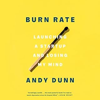 Burn Rate Audiolibro Por Andy Dunn arte de portada