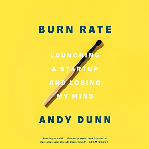 Burn Rate Audiolibro Por Andy Dunn arte de portada