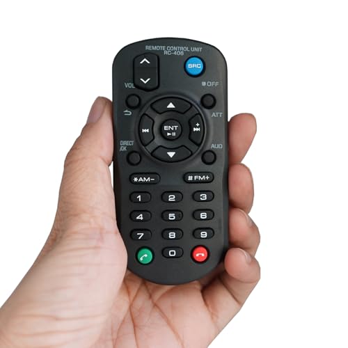 Replacement Remote for Kenwood Car Stereo CD Receiver KMM-BT728HD KDC-BT778hD KDC-BT34 KDC-BT278U KDC-MP378BT KMR-D378BT DPX300U KDC-X301 KDC-BT21 KDC-MP368BT KMR-D368BT KDC-358U KDC-1010U