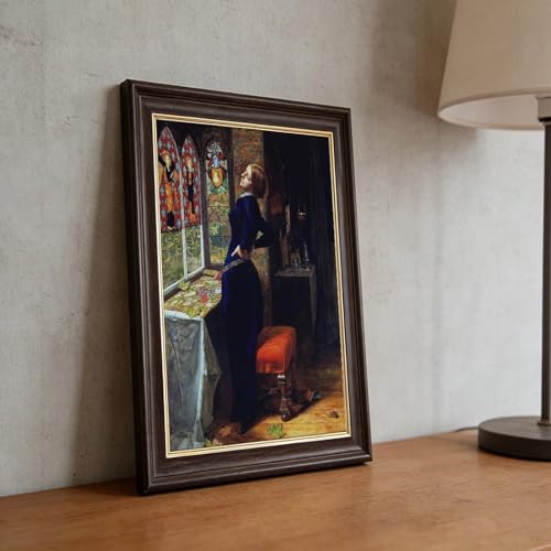 Mariana de John Everett Millais tableau romantique décoration murale - 5