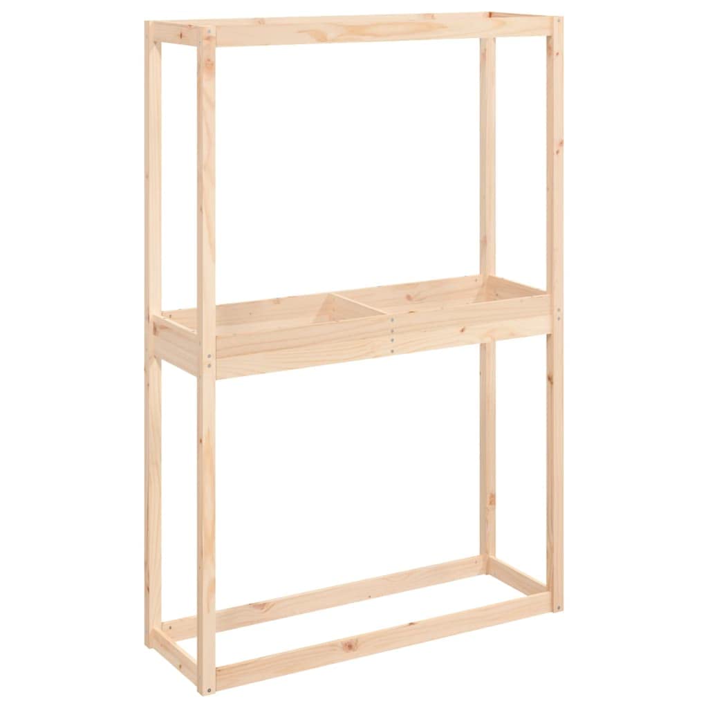 Porte-pneus 120x40x180 cm Bois de pin Massif,Entreprise & Industrie,Stockage Industriel,Étagères industrielles,13.54 kg-825003