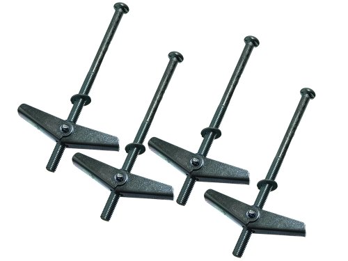 100 X Spring Toggle Hollow Cavity Gravity Wall Fixing 50Mm 5Mm 90Mm