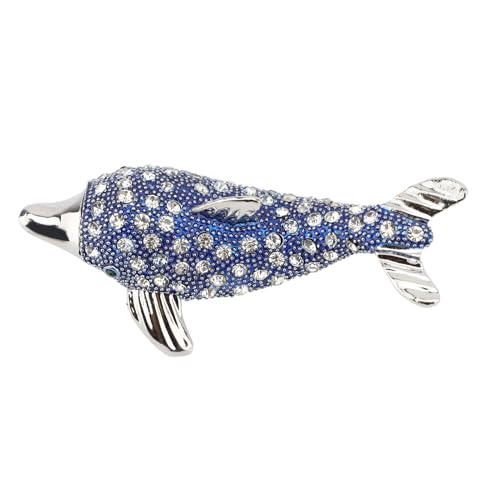 Boîte à bijoux dauphin finis les colliers emmêlés de fille