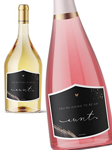 Catálogo de Etiquetas para el vino los 5 mejores. 42 Joli Coon Anuncio de embarazo en etiquetas de vino: ¡Vas a ser tía!