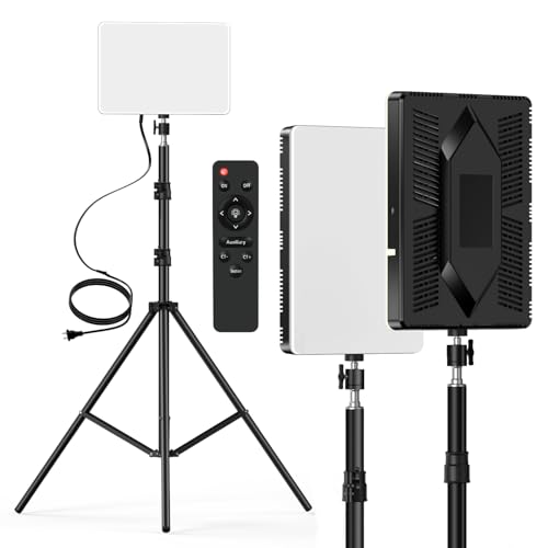 Image of Sounce Studio LED Light with 7 Feet Tripod Stand | 3000K-6500K Bi-Colour Temperature | Remote Control | for Studio Photography, Video Recording & Content Creation