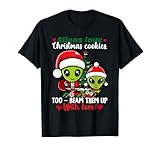 Photo Gallery aliens love christmas cookies baking team bakers ufo xmas maglietta Photo Gallery aliens love christmas cookies baking team bakers ufo xmas maglietta