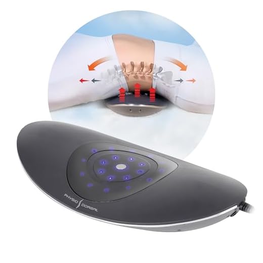 PHYSIO DORSAL 5 en 1: Sistema de estiramiento lumbar-dorsal. Ayuda a aliviar el dolor de espalda y dolencias derivadas. 5 Terapias: Presoterapia, Masaje, Magnetoterapia, Termoterapia e Infrarrojos