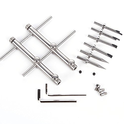 Foto4easy Professional Camera Lens Repair Opening Tool Spanner Wrench-Flat, Half Flat & Pointed (Special Designed for Tiny Lens)