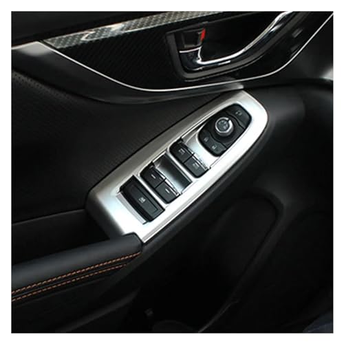 Voiture bouton commande pour XV 2018 interrupteur lève-vitre garniture ABS porte - 4