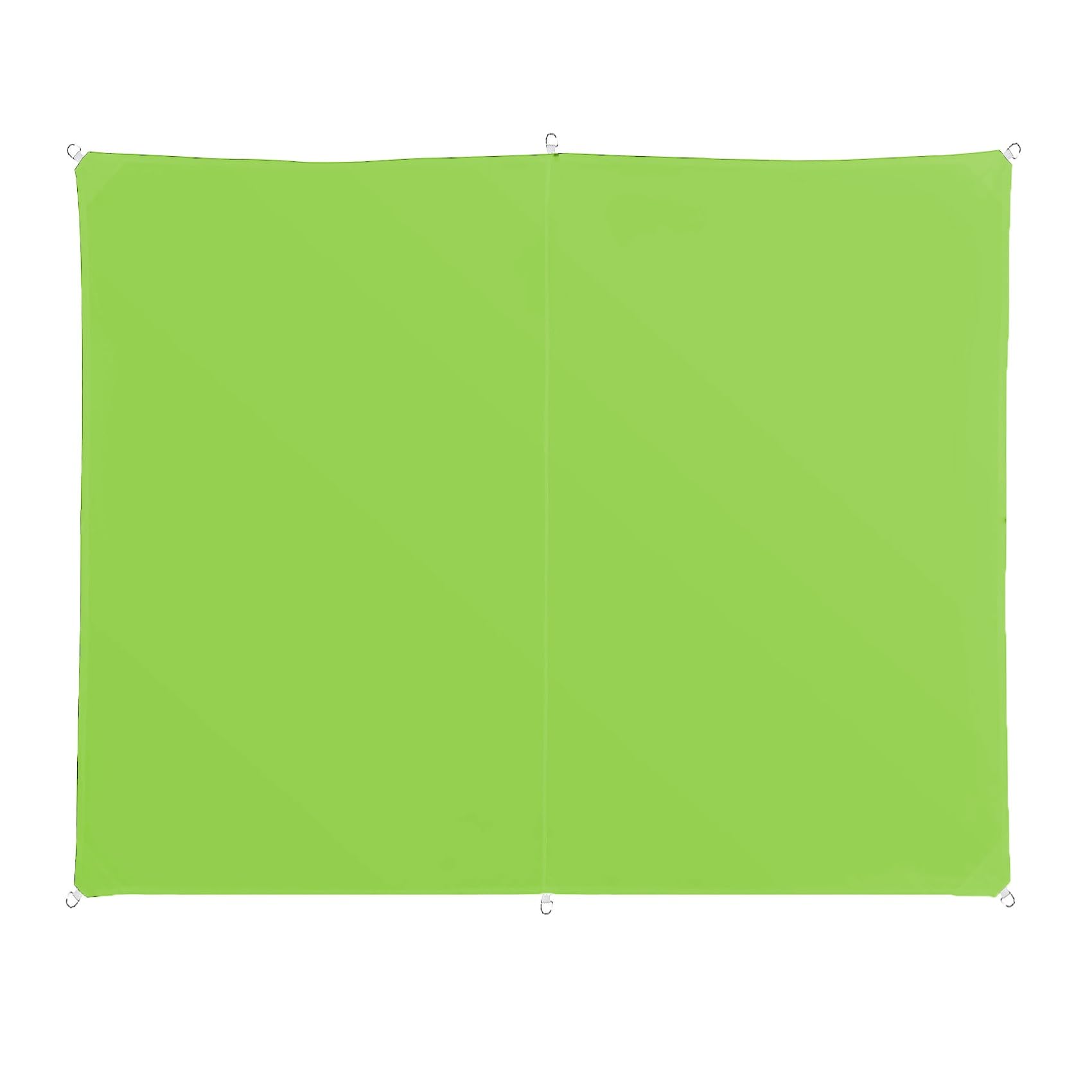 Toldo exterior para terraza y jardin rectangular 4x5.5 m impermeable color verde tierno