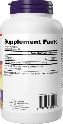 Webber Naturals Apple Cider Vinegar Capsules