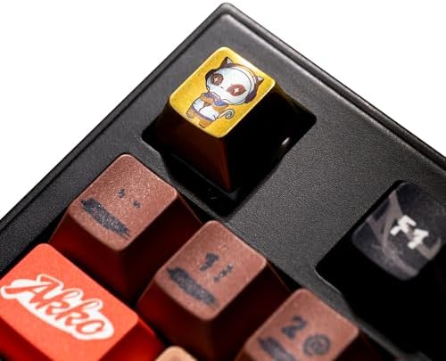 Amazon.com: Akko 8th Anniversary Titanium Alloy Artisan Keycap Anodized ...