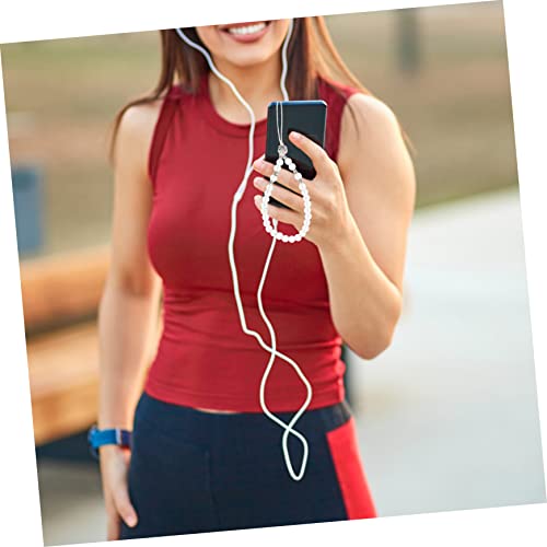 NOLITOY 2 Peças Cordão De Cristal Para Celular Com Acabamento Em Strass Pulseira Para Carteira Capa