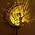 ZKLiLi Solar Lights Garden Decorations,Moon Fairy Light,Solar Statues Outdoor Decor,Warm LED Light for Pathway Lawn Patio Courtyard Gifts for Mom Grandma Women