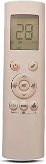 Ethex® Large Screen AC Remote Control Compatible for Midea Original Air Conditioner - White