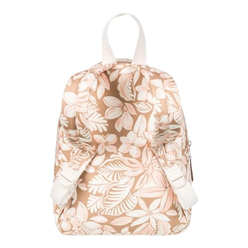 Image of Roxy Women's Always Core Backpack | Travel | Everyday Carry | Beach | Polyester | 8L Capacity - Egret Soft Tropics