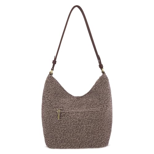 Image of The Sak Sequoia Hobo Bag - Hand Crochet Large Women's Purse for Everyday & Travel - Durable Handbag & Tote With Zipper Pocket
