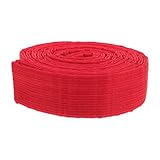 Garneck Taekwondo Belt for Martial Arts Training and Competition Red Waist Support for Karate Kickboxing Suitable for Boys Girls Men and Women