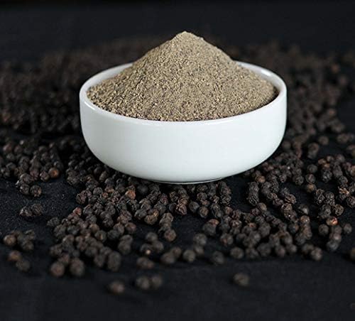 Kitchen Jungle Black Pepper/Kali Mirch Powder 200gm (2 jar of 100gm with sprinkler fliptop cap)