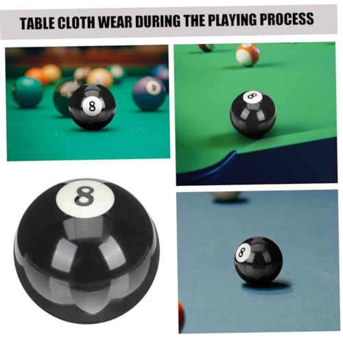 Résine de billard portable et bille noire Hemobllo haute résistance