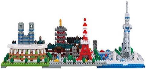 Amazon カワダ Kawada ナノブロック 東京 1280pcs Nb 040 おもちゃ おもちゃ