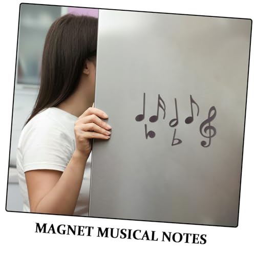 Imanes Musicales de Caucho Sintético Negro y Diseño Versátil 3